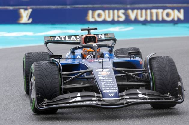 Alexander Albon Atlassian Williams Racing , Grand Prix of Miami, Motorsport, Men, Formula 1, Sprint, 03 05 2025 Miami Florida USA Copyright: xkolbert-press ChristianxKolbertx