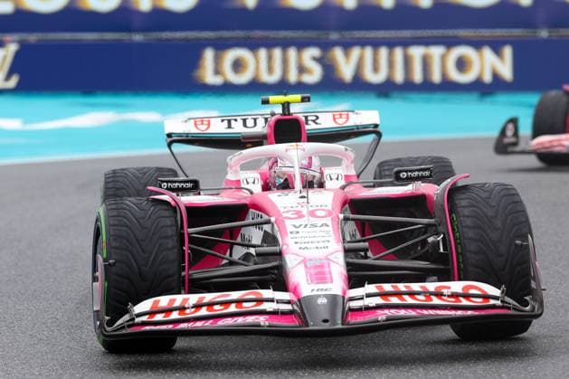 Liam Lawson Visa Cash App RB , Grand Prix of Miami, Motorsport, Men, Formula 1, Sprint, 03 05 2025 Miami Florida USA Copyright: xkolbert-press ChristianxKolbertx