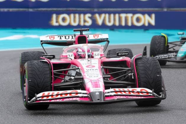 Isack Hadjar Visa Cash App RB , Grand Prix of Miami, Motorsport, Men, Formula 1, Sprint, 03 05 2025 Miami Florida USA Copyright: xkolbert-press ChristianxKolbertx