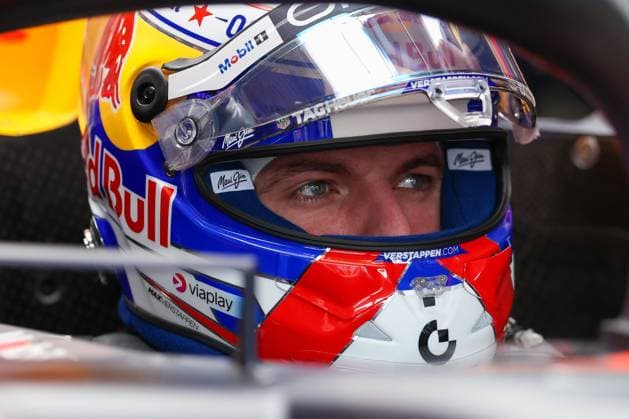 Max Verstappen Oracle Red Bull Racing in the pits before the sprint, Grand Prix of Miami, Motorsport, Men, Formula 1, Sprint, 03 05 2025 Miami Florida USA Copyright: xkolbert-press ChristianxKolbertx