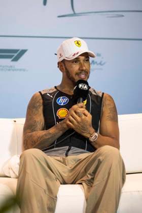 F1 - MIAMI GRAND PRIX 2025 HAMILTON Lewis (gbr), Scuderia Ferrari SF-25, portrait during the Formula 1 Crypto.com Miami Grand Prix 2025, 6th round of the 2025 FIA Formula One World Championship, WM, Weltmeisterschaft from May 2 to 4, 2025 on the Miami International Autodrome, in Miami Gardens, Florida, United States of America - Miami GardensUnited States  Copyright: xCharlyxLopezx