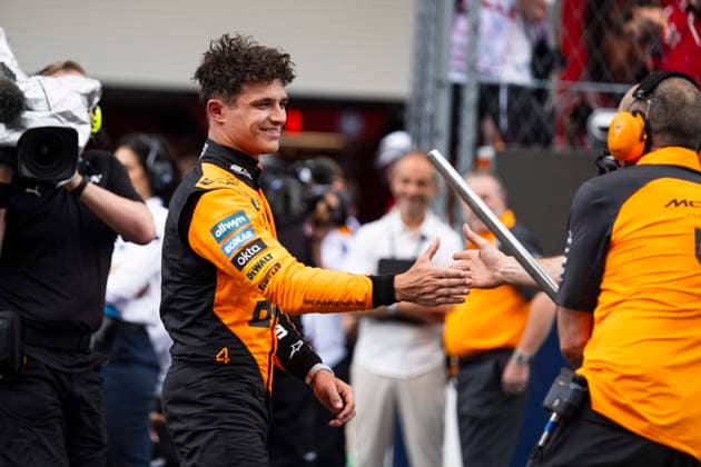 F1 - MIAMI GRAND PRIX 2025 NORRIS Lando (gbr), McLaren F1 Team MCL39, portrait during the Formula 1 Crypto.com Miami Grand Prix 2025, 6th round of the 2025 FIA Formula One World Championship, WM, Weltmeisterschaft from May 2 to 4, 2025 on the Miami International Autodrome, in Miami Gardens, Florida, United States of America - Miami GardensUnited States  Copyright: xCharlyxLopezx