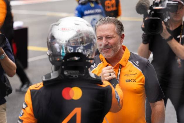 Formula 1 Crypto.com Miami Grand Prix 2025, Joe Pinchin OVERTAKE MAXPPP - Miami 03 05 2025 BROWN Zak (usa), McLaren Formula 1 Team CEO, portrait during the Formula 1 Crypto.com Miami Grand Prix 2025, the 6th round of the 2025 FIA Formula 1 World Championship, WM, Weltmeisterschaft on the Miami International Autodrome from May 1 to 4, 2025, in Miami, United States Miami United States  Copyright: xOVERTAKE MAXPPPxJoexPinchinx OVT202505033337 OVT202505033337