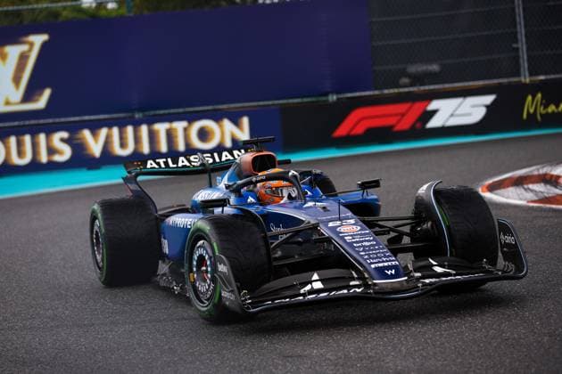 F1 - MIAMI GRAND PRIX 2025 23 ALBON Alexander (tha), Williams Racing FW47, action during the Formula 1 Crypto.com Miami Grand Prix 2025, 6th round of the 2025 FIA Formula One World Championship, WM, Weltmeisterschaft from May 2 to 4, 2025 on the Miami International Autodrome, in Miami Gardens, Florida, United States of America - Miami GardensUnited States  Copyright: xEricxAlonsox