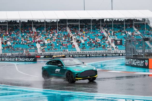 Safety Car USA, Formula 1 World Championship, Crypto com Miami Grand Prix, Miami International Autodrome, 2025 season, 03 05 2025 USA, Formula 1 World Championship, Crypto com Miami Grand Prix, Miami International Autodrome, 2025 season, 03 05 2025 Miami Copyright: xEibner-Pressefoto MaevaxBurillox EP_MBO