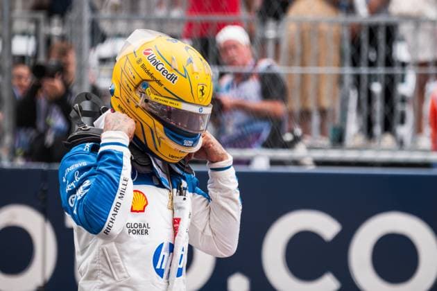 Lewis Hamilton Scuderia Ferrari HP, Great Britain, 44 USA, Formula 1 World Championship, Crypto com Miami Grand Prix, Miami International Autodrome, 2025 season, 03 05 2025 USA, Formula 1 World Championship, Crypto com Miami Grand Prix, Miami International Autodrome, 2025 season, 03 05 2025 Miami Copyright: xEibner-Pressefoto MaevaxBurillox EP_MBO