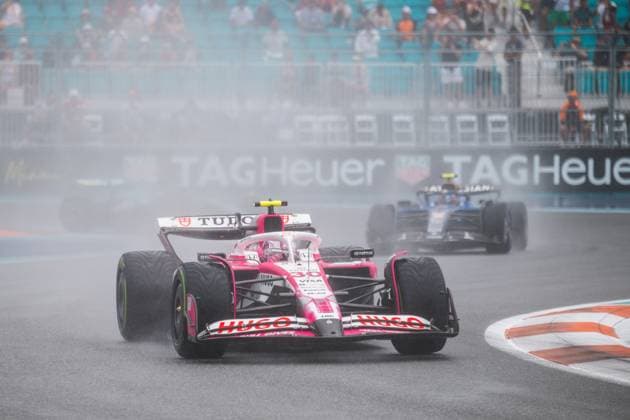 Liam Lawson Visa Cash App Racing Bulls F1 Team, New Zealand, 30 USA, Formula 1 World Championship, Crypto com Miami Grand Prix, Miami International Autodrome, 2025 season, 03 05 2025 USA, Formula 1 World Championship, Crypto com Miami Grand Prix, Miami International Autodrome, 2025 season, 03 05 2025 Miami Copyright: xEibner-Pressefoto MaevaxBurillox EP_MBO