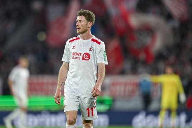 03 05 2025, Soccer, 2 Bundesliga, 32 Matchday Season 2024 2025, 1 FC Köln Jahn Regensburg, Florian Kainz 1 FC Köln xRHR PHOTO TKx Copyright: RHR-FOTOx RHR-FOTO TK