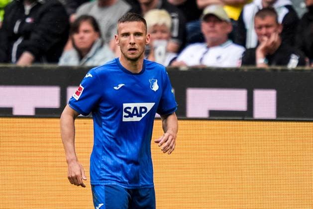 MOENCHENGLADBACH, GERMANY - MAY 3: Pavel Kaderabek of TSG 1899 Hoffenheim looks on during the Bundesliga match between Borussia MÃ¶nchengladbach and TSG 1899 Hoffenheim at Borussia-Park on May 3, 2025 in Moenchengladbach, Germany. (Photo by Rene Nijhuis) SPO  Copyright: xRenexNijhuis