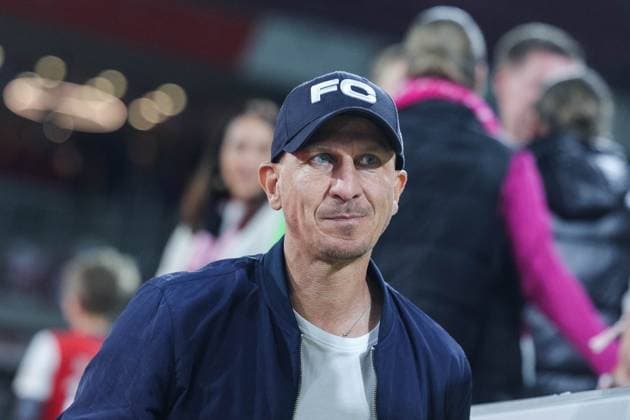Soccer 2 Bundesliga 32 Matchday 1 FC Köln SSV Jahn Regensburg on 03 05 2025 at RheinEnergieStadion in Cologne Gerhard Struber Coach Head Coach Cologne after the match DFL regulations prohibit any use of photographs as image sequences and or quasi video xJRx