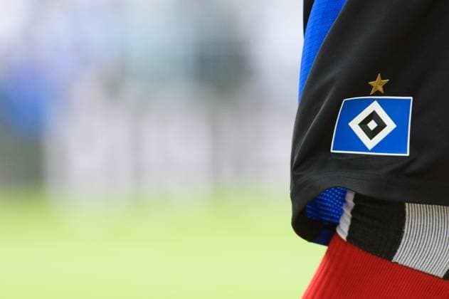 Close-up of the HSV logo on a players short during the 2. Bundesliga match between SV Darmstadt 98 and Hamburger SV at Stadion am Böllenfalltor, Darmstadt, Germany. (Sven Beyrich SPP)  Copyright: xSvenxBeyrich SPPx spp-en-SvBe-20250503-D4S_0955