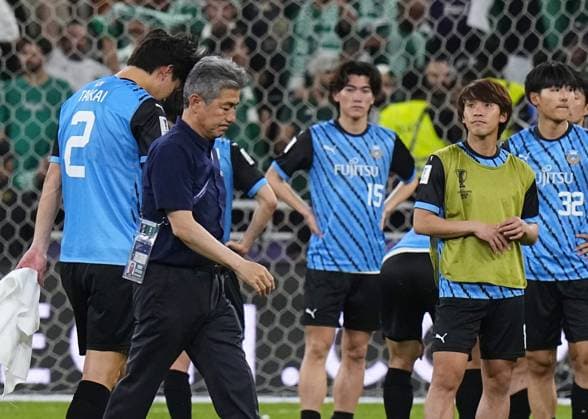 Football: AFC Champions League Elite Players of Japan s Kawasaki Frontale are pictured after losing to Saudi Arabia s Al-Ahli in the AFC Champions League Elite final in Jeddah, Saudi Arabia, on May 3, 2025.  A14AA0004516115P