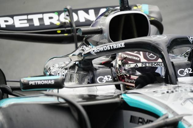 (250504) -- MIAMI, May 4, 2025 -- Mercedes driver Andrea Kimi Antonelli of Italy competes during the qualifying session of the Formula One Miami Grand Prix at Miami International Autodrome in Miami, United States, May 3, 2025. ) (SP)U.S.-MIAMI-FORMULA 1-QUALIFYING WuxXiaoling 