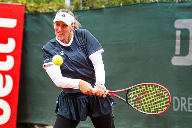 Lukas, Tena CRO GW Luitpoldpark München , 1 Bundesliga Damen LTTC Rot Weiß vs GW Luitpoldpark München, Berlin, LTTC Rot Weiß , 04 05 2025, Copyright: xClaudioxGärtnerx