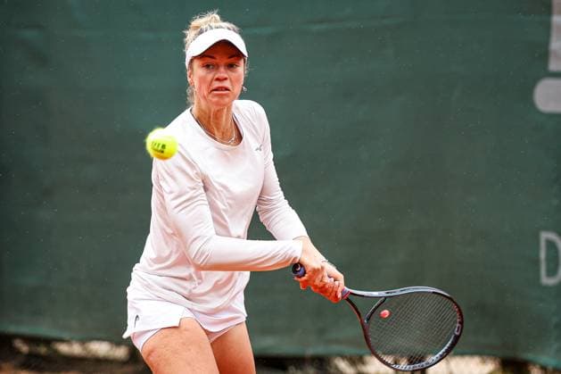 Makarova, Ekatarina RUS, 1 Bundesliga Damen LTTC Rot Weiß vs GW Luitpoldpark München, Berlin, LTTC Rot Weiß , 04 05 2025, Copyright: xClaudioxGärtnerx