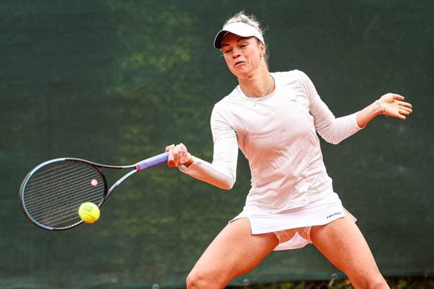 Makarova, Ekatarina RUS, 1 Bundesliga Damen LTTC Rot Weiß vs GW Luitpoldpark München, Berlin, LTTC Rot Weiß , 04 05 2025, Copyright: xClaudioxGärtnerx