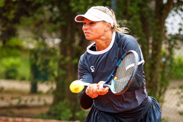 Voracek, Eva Marie GER GW Luitpoldpark München , 1 Bundesliga Damen LTTC Rot Weiß vs GW Luitpoldpark München, Berlin, LTTC Rot Weiß , 04 05 2025, Copyright: xClaudioxGärtnerx