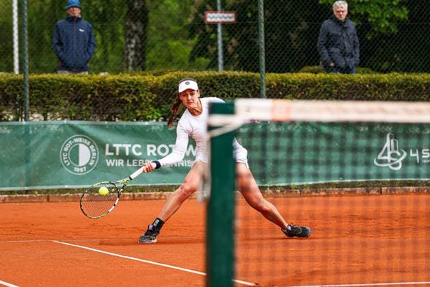 Lazaro Garcia, Andrea ESP LTTC Rot Weiß , 1 Bundesliga Damen LTTC Rot Weiß vs GW Luitpoldpark München, Berlin, LTTC Rot Weiß , 04 05 2025, Copyright: xClaudioxGärtnerx