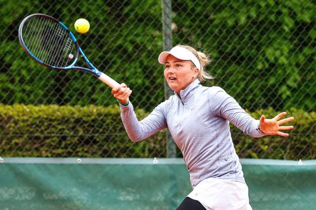 Duerst, Jenny SUI LTTC Rot Weiß , 1 Bundesliga Damen LTTC Rot Weiß vs GW Luitpoldpark München, Berlin, LTTC Rot Weiß , 04 05 2025, Copyright: xClaudioxGärtnerx