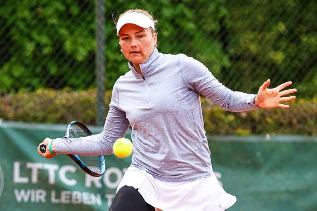 Duerst, Jenny SUI LTTC Rot Weiß , 1 Bundesliga Damen LTTC Rot Weiß vs GW Luitpoldpark München, Berlin, LTTC Rot Weiß , 04 05 2025, Copyright: xClaudioxGärtnerx