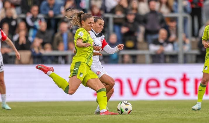 Football, Women, Eintracht Frankfurt - TSG Hoffenheim