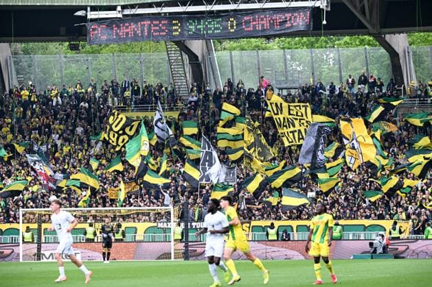 FC Nantes v Angers SCO - Ligue 1 MCDonald s 2024 2025 Illustration during the Ligue 1 MCDonald s match between Nantes and Angers at Beaujoire Stadium on May 4, 2025 in Nantes, France. Nantes France  Copyright: xFEPx 776316596