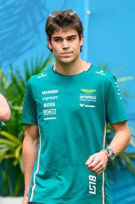 4th May 2025; Miami International Autodrome, Miami, Florida, USA; Formula 1 Crypto.com Miami Grand Prix 2025; Race Day; Aston Martin Aramco driver Lance Stroll of Canada walks in the Team Village.  ActionPlus12782391 DouglasxMurray