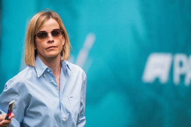 Susie Wolff Managing Director of F1 ACADEMY USA, Formula 1 World Championship, Crypto com Miami Grand Prix, Miami International Autodrome, 2025 season, 04 05 2025 USA, Formula 1 World Championship, Crypto com Miami Grand Prix, Miami International Autodrome, 2025 season, 04 05 2025 Miami Copyright: xEibner-Pressefoto MaëvaxBurillox EP_MBO