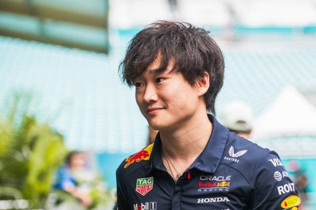 Yuki Tsunoda Oracle Red Bull Racing, Japan, 22 USA, Formula 1 World Championship, Crypto com Miami Grand Prix, Miami International Autodrome, 2025 season, 04 05 2025 USA, Formula 1 World Championship, Crypto com Miami Grand Prix, Miami International Autodrome, 2025 season, 04 05 2025 Miami Copyright: xEibner-Pressefoto MaëvaxBurillox EP_MBO