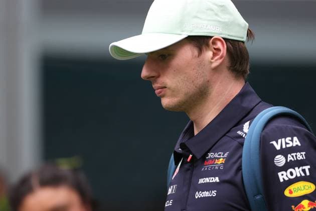 F1 Grand Prix Of Miami - Race Day Arrivals Max Verstappen arrives at the Miami International Autodrome in Miami, Florida, for the Formula 1 Crypto.com Miami Grand Prix. Miami, Florida Florida United States  Copyright: xReginaldxMathalonex originalFilename:mathalone-notitle250504_npVMU.jpg
