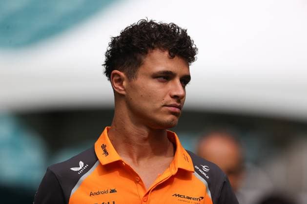 F1 Grand Prix Of Miami - Race Day Arrivals Lando Norris arrives at the Miami International Autodrome in Miami, Florida, for the Formula 1 Crypto.com Miami Grand Prix. Miami, Florida Florida United States  Copyright: xReginaldxMathalonex originalFilename:mathalone-notitle250504_nplbD.jpg