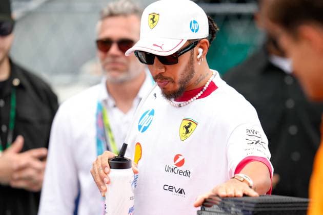 MOTORI - Formula 1 - Crypto.com Miami Grand Prix 2025 - Race Lewis Hamilton (GBR), Ferarri, 44 Miami  Copyright: xIPAxSport ABACAx