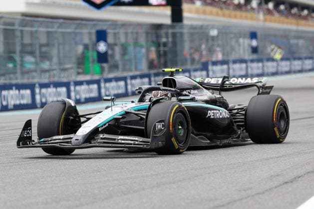 Kimi Antonelli Mercedes AMG Petronas , Grand Prix of Miami, Motorsport, Men, Formula 1, Race, 04 05 2025 Miami Florida USA Copyright: xkolbert-press ChristianxKolbertx
