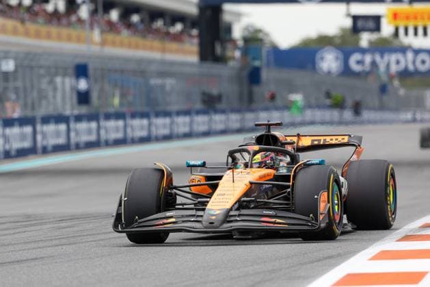Oscar Piastri McLaren Formula 1 Team , Grand Prix of Miami, Motorsport, Men, Formula 1, Race, 04 05 2025 Miami Florida USA Copyright: xkolbert-press ChristianxKolbertx