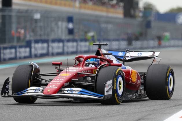 Charles Leclerc Scuderia Ferrari HP , Grand Prix of Miami, Motorsport, Men, Formula 1, Race, 04 05 2025 Miami Florida USA Copyright: xkolbert-press ChristianxKolbertx