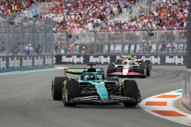 MOTORI - Formula 1 - Crypto.com Miami Grand Prix 2025 - Race Lance Stroll (CAN), Aston Martin, 18 Miami  Copyright: xIPAxSport ABACAx