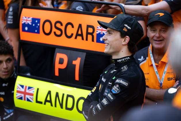 Formula 1 Crypto.com Miami Grand Prix 2025, Joe Pinchin OVERTAKE MAXPPP - Miami 04 05 2025 81 PIASTRI Oscar (aus), McLaren F1 Team, portrait during the Formula 1 Crypto.com Miami Grand Prix 2025, the 6th round of the 2025 FIA Formula 1 World Championship, WM, Weltmeisterschaft on the Miami International Autodrome from May 1 to 4, 2025, in Miami, United States Miami United States  Copyright: xOVERTAKE MAXPPPxJoexPinchinx OVT202505056151 OVT202505056151