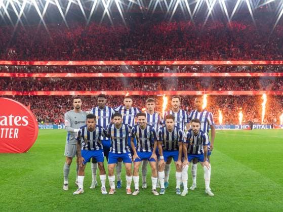 November 10, 2024, Lisbon, Lisbon, Portugal: Porto starting team for the game for Liga Portugal Betclic between Benfica and Porto at Estadio da Luz Lisbon Portugal - ZUMAs359 20241110_zsp_s359_011 Copyright: xAlexandrexdexSousax