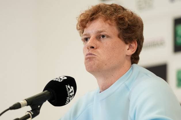 Jannik Sinner of Italy during a press conference, PK, Pressekonferenz at the Internazionali BNL d Italia 2025 tennis tournament at Foro Italico in Rome, Italy on 5 5, 2024. Jannik Sinner s disqualification ended yesterday, 4 May. The Italian tennis player served his three-month court ban imposed by the World Anti Doping Agency (Wada) for his partial responsibility for his staff s negligent behaviour in the use of Clostebol a healing ointment used by his masseur. AntoniettaxBaldassarre