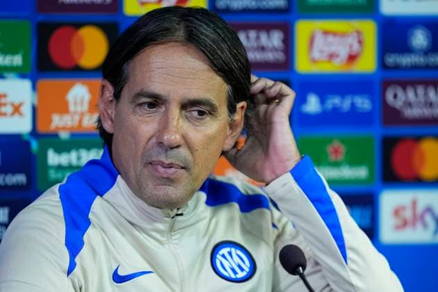 Football, CL, Inter Milan, Press conference