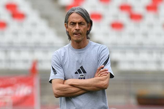 CALCIO - Serie B - SSC Bari vs AC Pisa Head coach of Pisa Filippo Inzaghi during SSC Bari vs AC Pisa, Italian soccer Serie B match in Bari, Italy, May 04 2025 Bari Italy  Copyright: xIPAxSport ABACAx