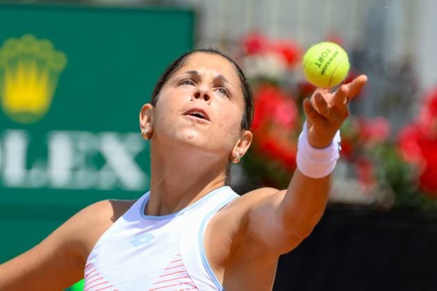 Giorgia Pedone (ITA) during the 1th round against Lulu Sun (NZL) of the WTA, Tennis Damen Master 1000 Internazionali BNL d Italia tournament at Foro Italico on May 06, 2025 Fabrizio Corradetti LiveMedia  Copyright: xFabrizioxCorradetti IPAxSportx xipa-agency.netx xx IPA_57326352 IPA_Agency_IPA57326352