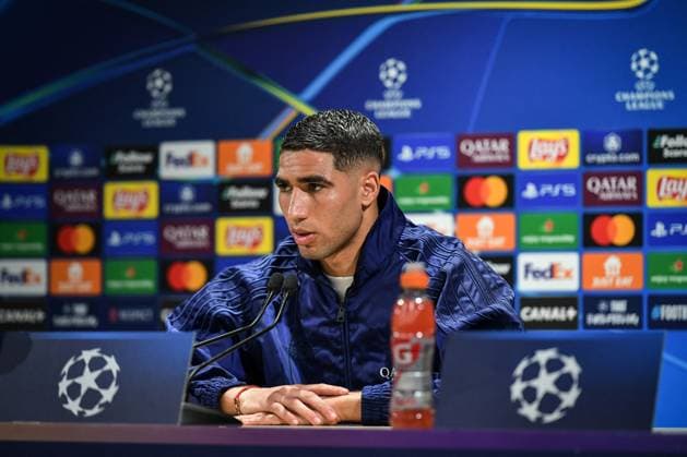 Football, CL, Paris St Germain press conference