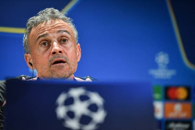 PSG presser before facing Arsenal - FA Paris Saint-Germain’s head coach Luis Enrique speaks during a press conference, PK, Pressekonferenz at the PSG Campus on May 6, 2025, before the UEFA Champions League football match between Paris Saint-Germain and Arsenal FC at the Parc des Princes Stadium in Paris on May 7, 2025. Photo by Firas Abdullah ABACAPRESS.COM Paris Ile-de-France France  Copyright: xAbdullahxFiras ABACAx