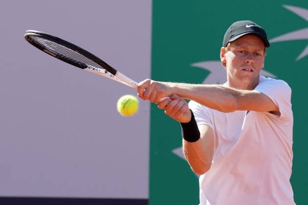 Jannik Sinner during the training session with Lorenzo Sonego Internazionali BNL d™Italia tournament at Foro Italico on May 06, 2025 (Alfredo Falcone LaPresse)  Copyright: xAlfredoxFalcone LaPressex