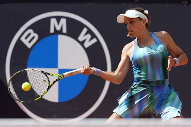 Lucia Bronzetti (ITA) vs Anastasija Sevastova (LAT) of the WTA, Tennis Damen Master 1000 Internazionali BNL d™Italia tournament at Foro Italico on May 06, 2025 (Alfredo Falcone LaPresse)  Copyright: xAlfredoxFalcone LaPressex