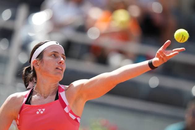 Anastasija Sevastova (LAT) vs Lucia Bronzetti (ITA) of the WTA, Tennis Damen Master 1000 Internazionali BNL d™Italia tournament at Foro Italico on May 06, 2025 (Alfredo Falcone LaPresse)  Copyright: xAlfredoxFalcone LaPressex