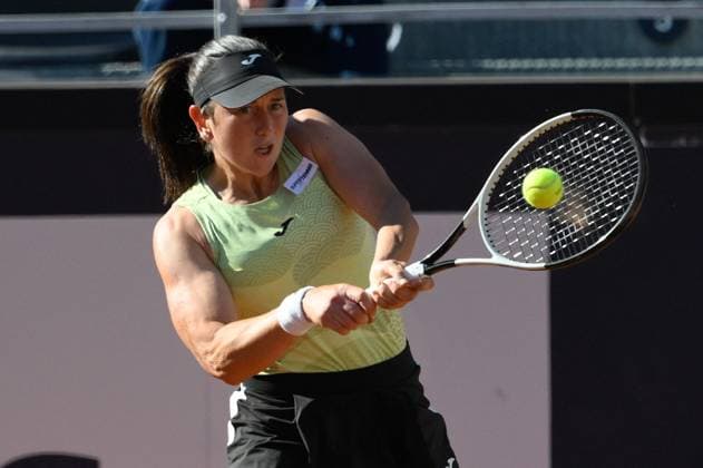 TENNIS - Internazionali di Tennis - Internazionali BNL d Italia Nuria Brancaccio (ITA) during the 4th round against Peyton Stearns (USA) of the WTA, Tennis Damen Master 1000 Internazionali BNL d Italia tournament at Foro Italico on May 06, 2025 Fabrizio Corradetti LiveMedia Rome Italy  Copyright: xIPAxSport ABACAx