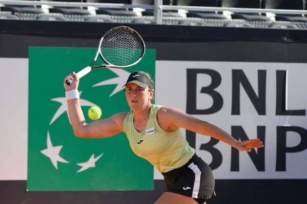 TENNIS - Internazionali di Tennis - Internazionali BNL d Italia Nuria Brancaccio (ITA) during the 4th round against Peyton Stearns (USA) of the WTA, Tennis Damen Master 1000 Internazionali BNL d Italia tournament at Foro Italico on May 06, 2025 Fabrizio Corradetti LiveMedia Rome Italy  Copyright: xIPAxSport ABACAx