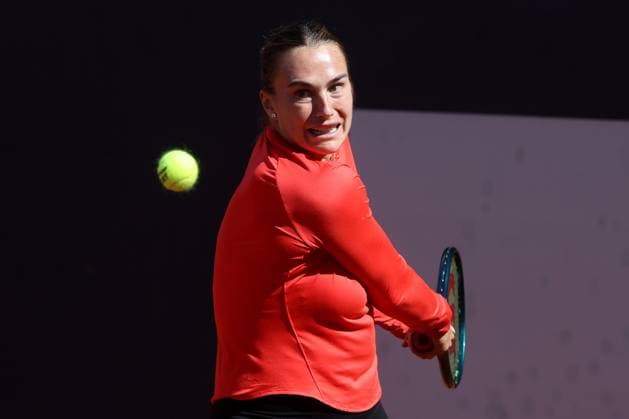 Tennis: Sabalenka Arena, ATP, Tennis Herren and WTA, Tennis Damen Master 1000 Training Session at Foro Italico in Rome Rome Italy 06.05.2025: Arena Sabalenka ranking 1 during the training session at the Internazionali BNL d™ Italia 2025 ATP and WTA Master 1000 circuit of Rome at the Foro Italico. Rome foro italico italy italy Copyright: xmarcoxiacobucci
